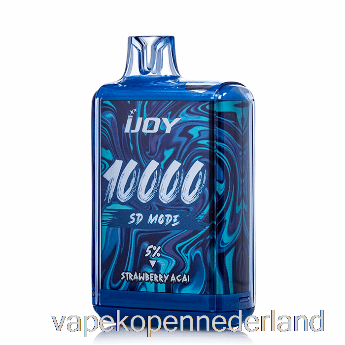 Elektronische Sigaret Vape Ijoy Bar Sd10000 Wegwerp Aardbei Acai